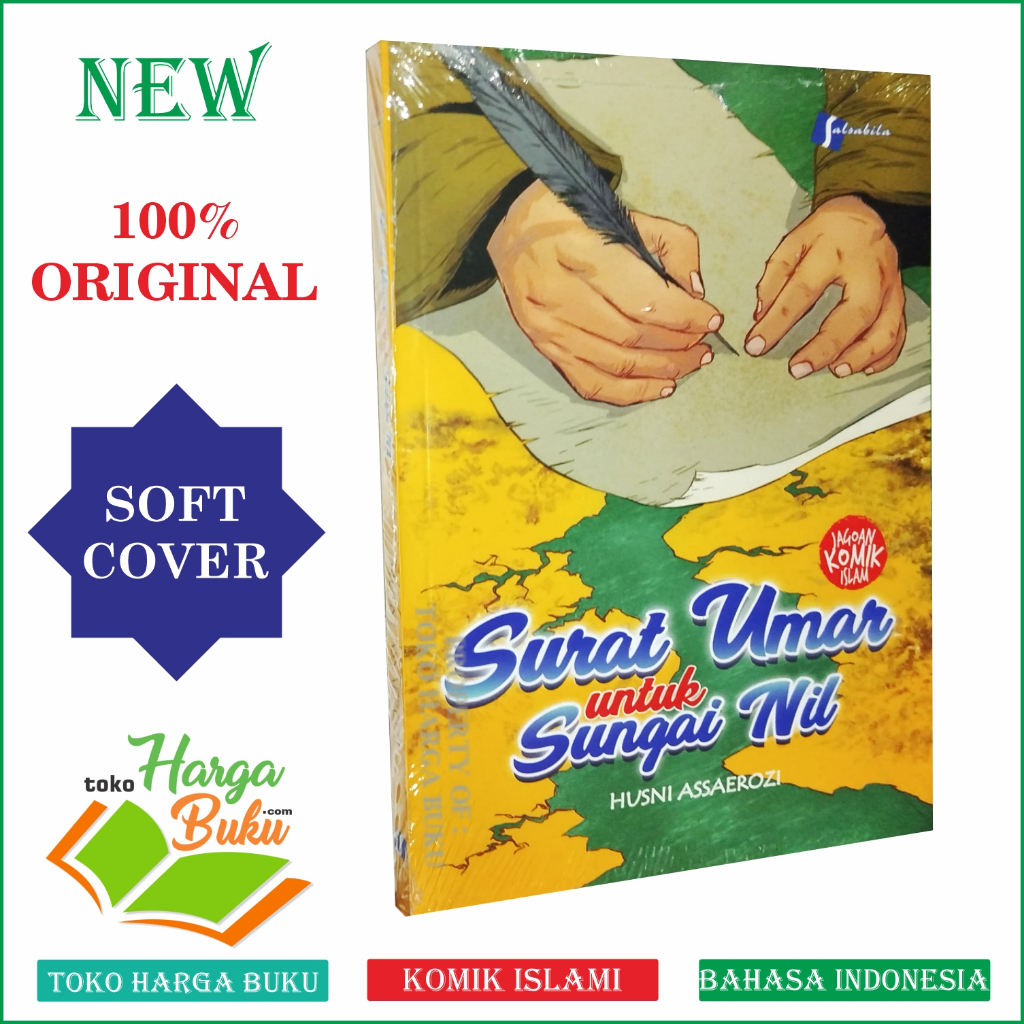 Foto Komik Surat Umar untuk Sungai Nil Kisah Pemerintahan Amr bin Ash Buku Anak Penerbit Salsabila