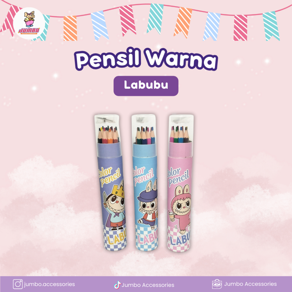 

Pensil Warna Isi 12 Jumbo Accessories