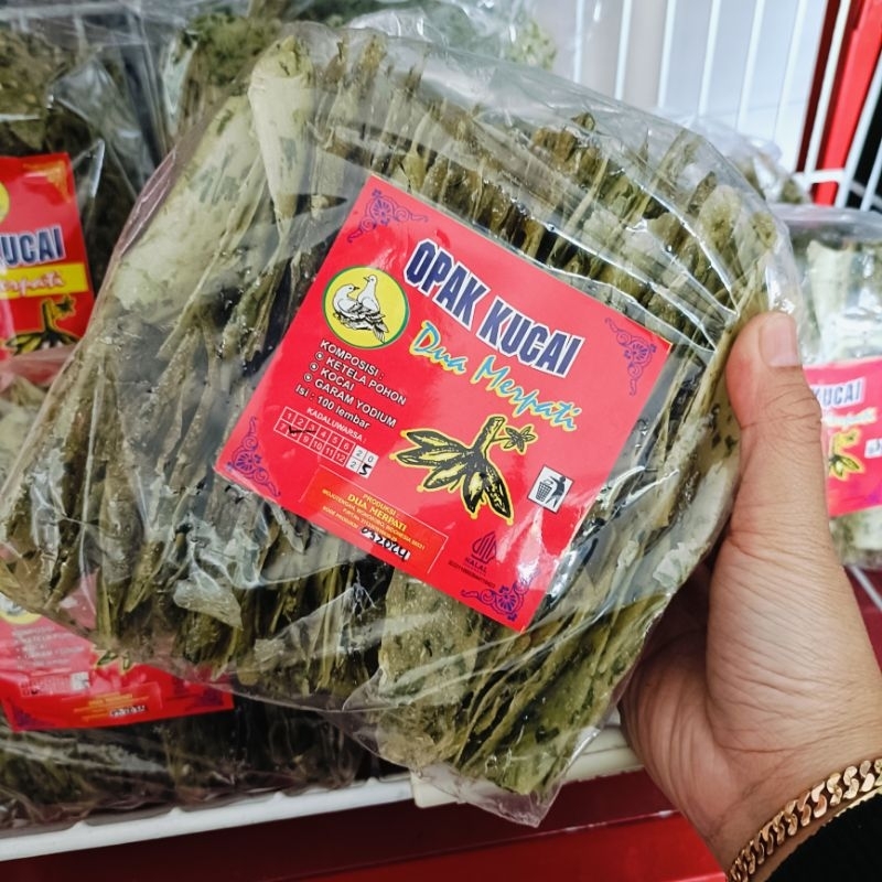 

OPAK KUCAI MENTAH KHAS KALIBEBER WONOSOBO OPAK KUCAI KOTAK ISI 100 LEMBAR