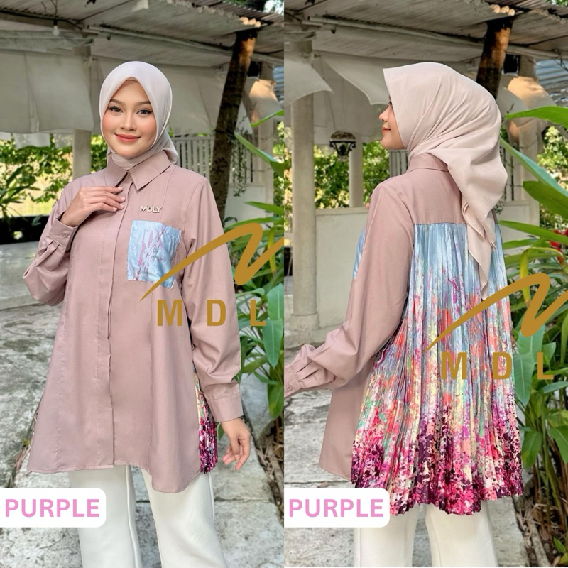 ASHELA SHIRT MDLY | DILEYA SHIRT MDLY | ALAIA SHIRT MDLY | KEMEJA ORI MDLY | KEMEJA SILK PRINTING | 