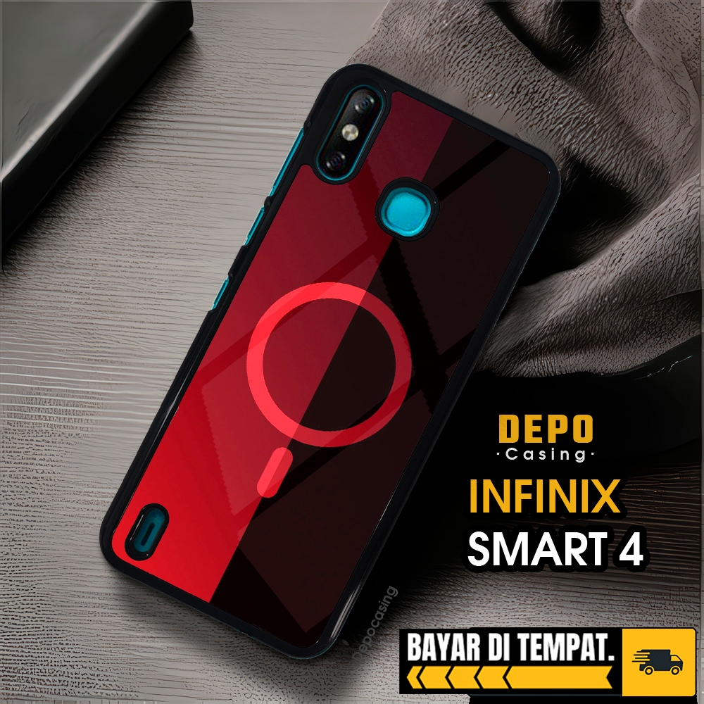 Case Infinix Smart 4 Casing Infinix Smart 4 Casing Depo Casing [MAGS] Case Glossy Case Aesthetic Cus