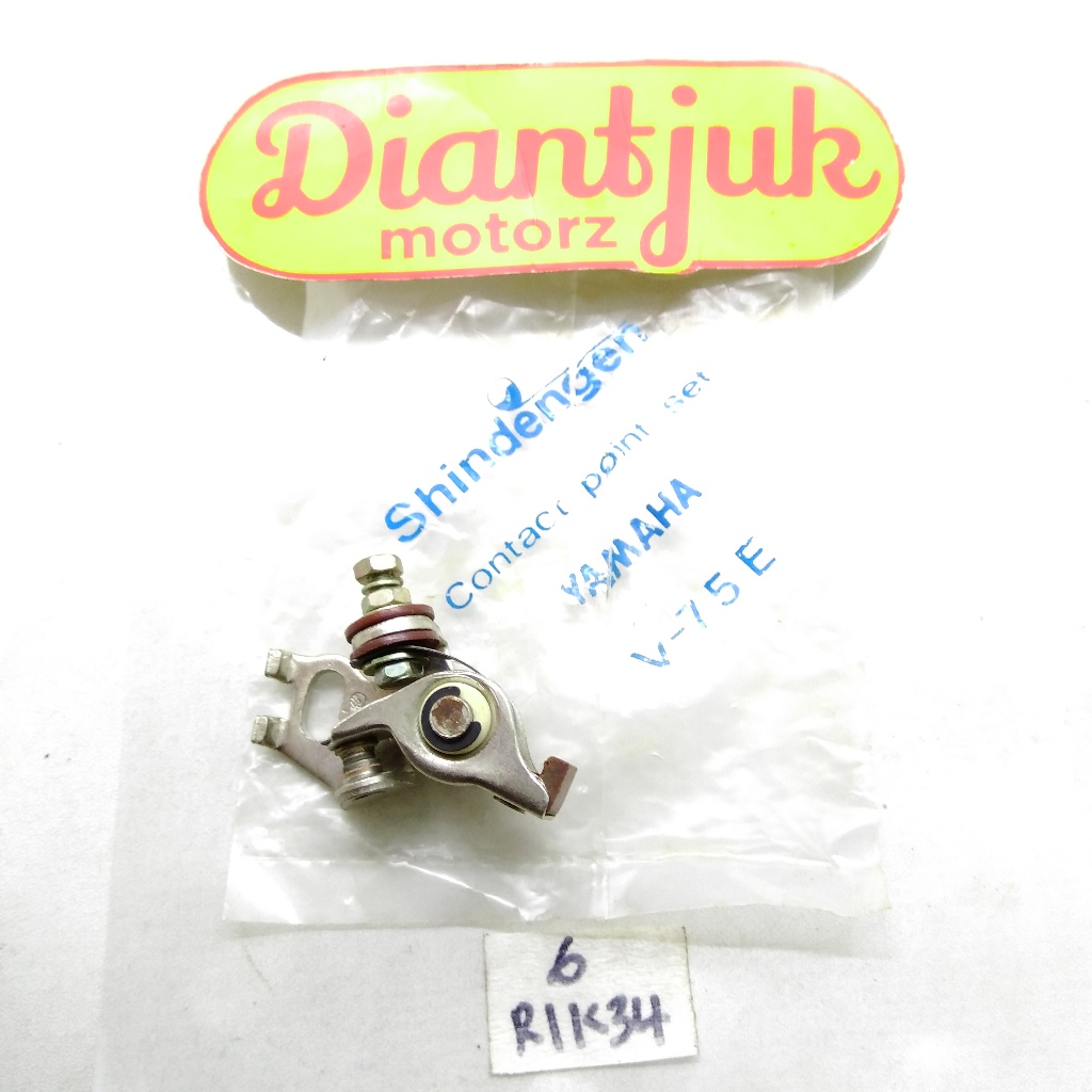 Platina Contact Point Yamaha V75 V 75 Dobel Stater Shindengen