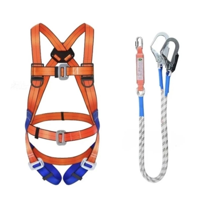 Full body harness Double hook double lanyard