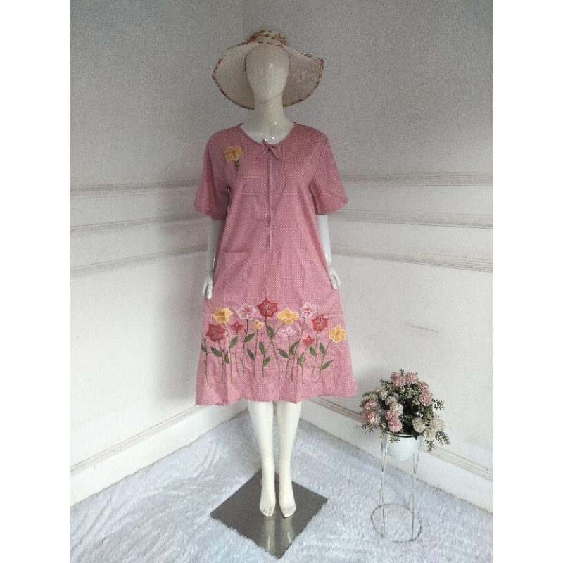 Daster bordir malang daster pendek