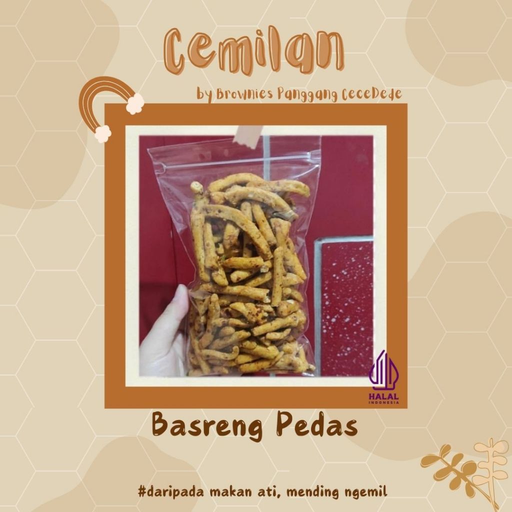 

Basreng Pedas uk Sedang Renyah tidak keras