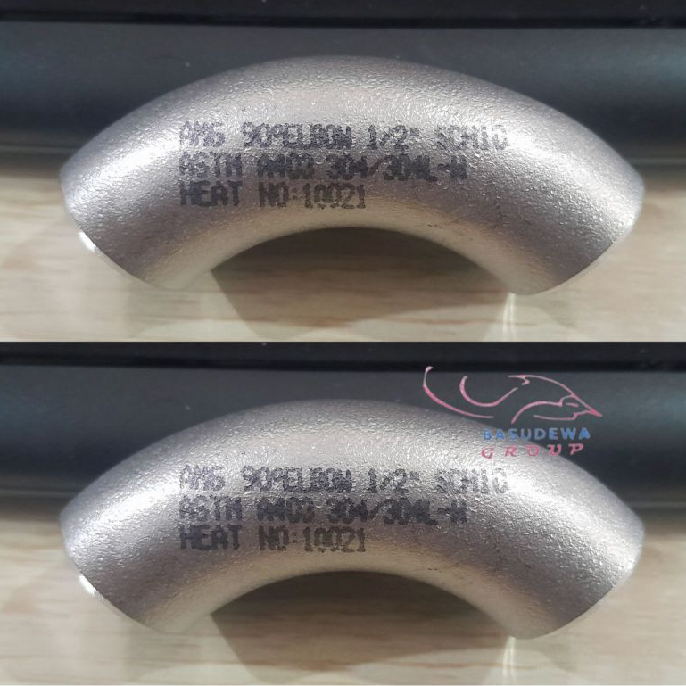 ELBOW LAS STAINLESS SCH10 1/2" / ELBOW LAS SS SCH 10 1/2" / ELBOW SCH10 1/2"