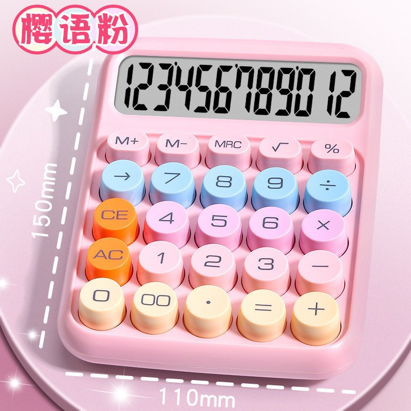 

HAGIA AKS - Calculator Warna Aesthethic Kalkulator Jumbo 12 Digit Baterai Solar Lucu Unik/ BATERAI / Calculator Mini Portable Motif Bear Kalkulator Portable Mini Beruang 8 Digit Mini Portable