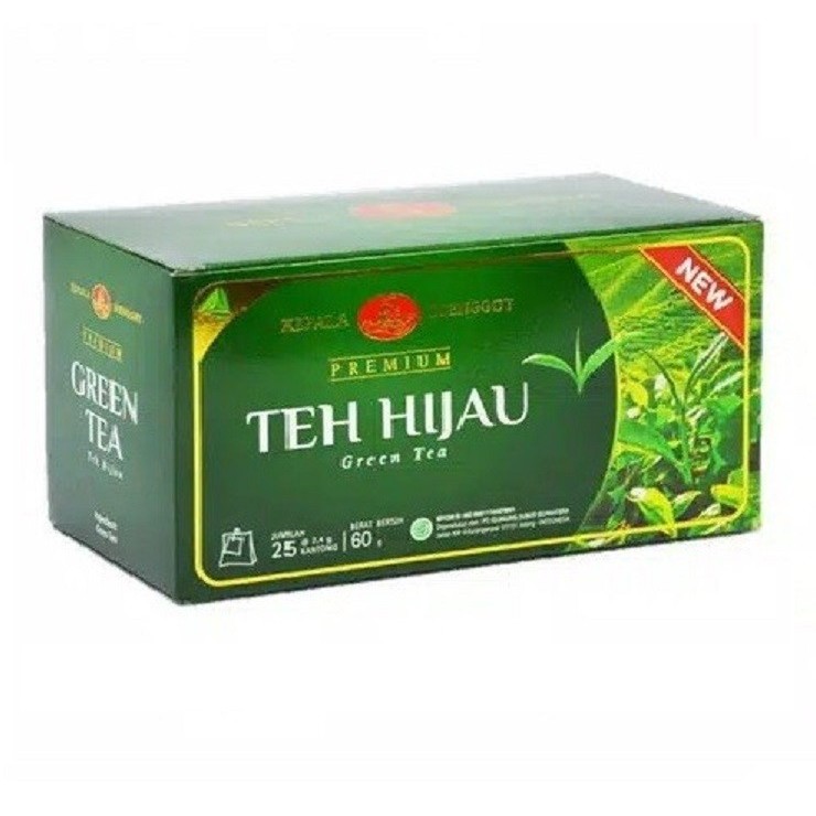 

teh celup kepala djenggot green tea teh hijau premium