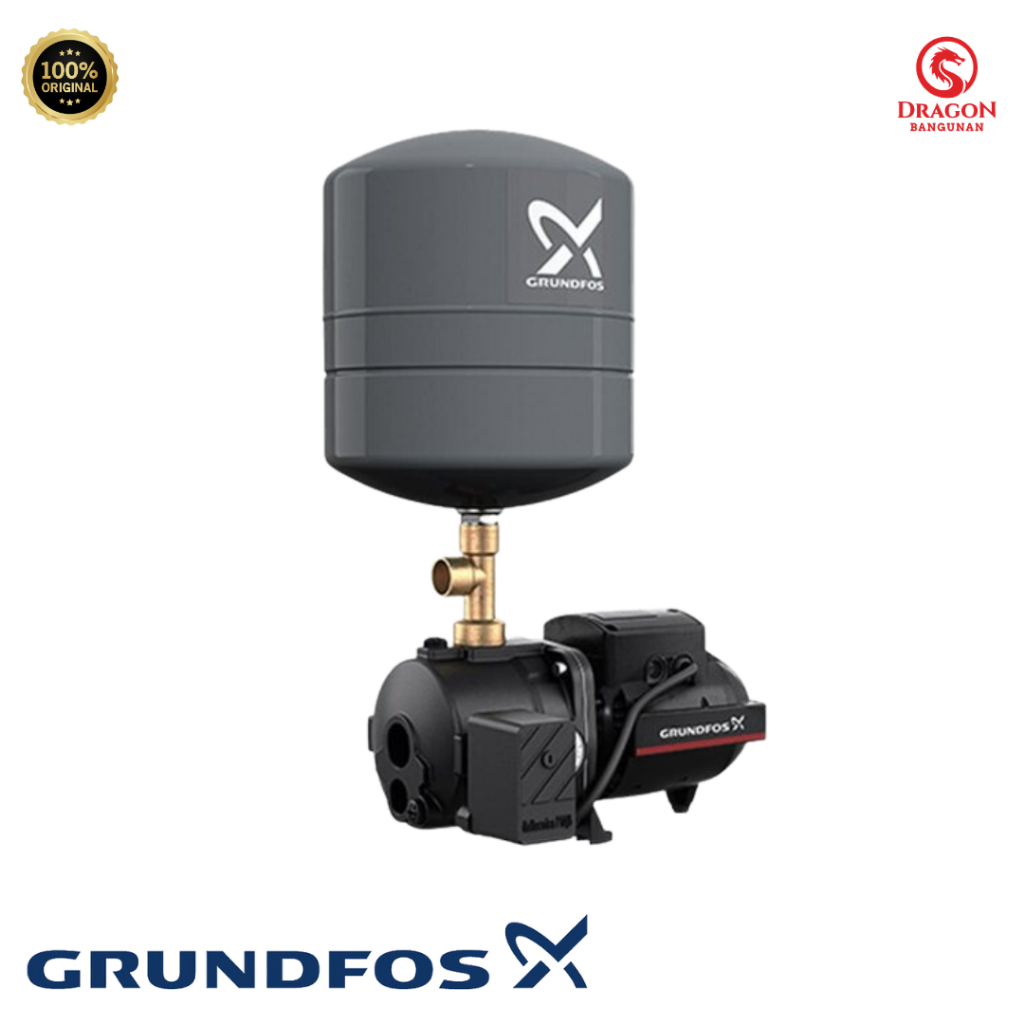 Mesin Pompa Air Sumur Dalam Jet Pump Grundfos JPD 4-54 PT - JD Basic 4