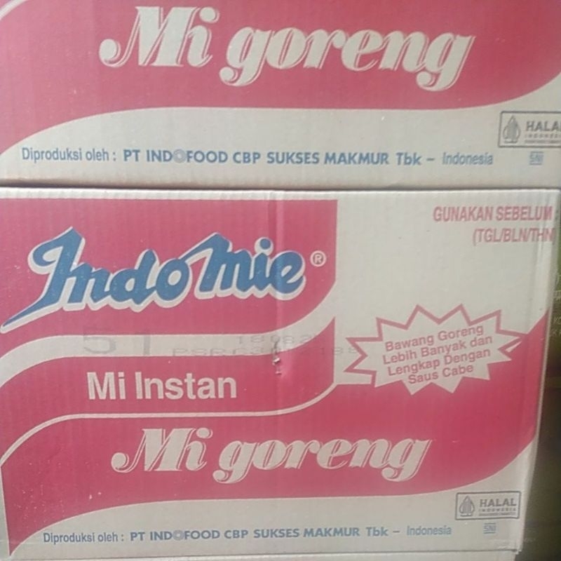 

Indomie Goreng Paket 3 Dus