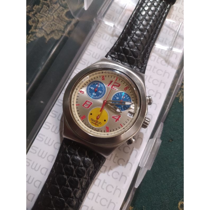 swatch irony chrono