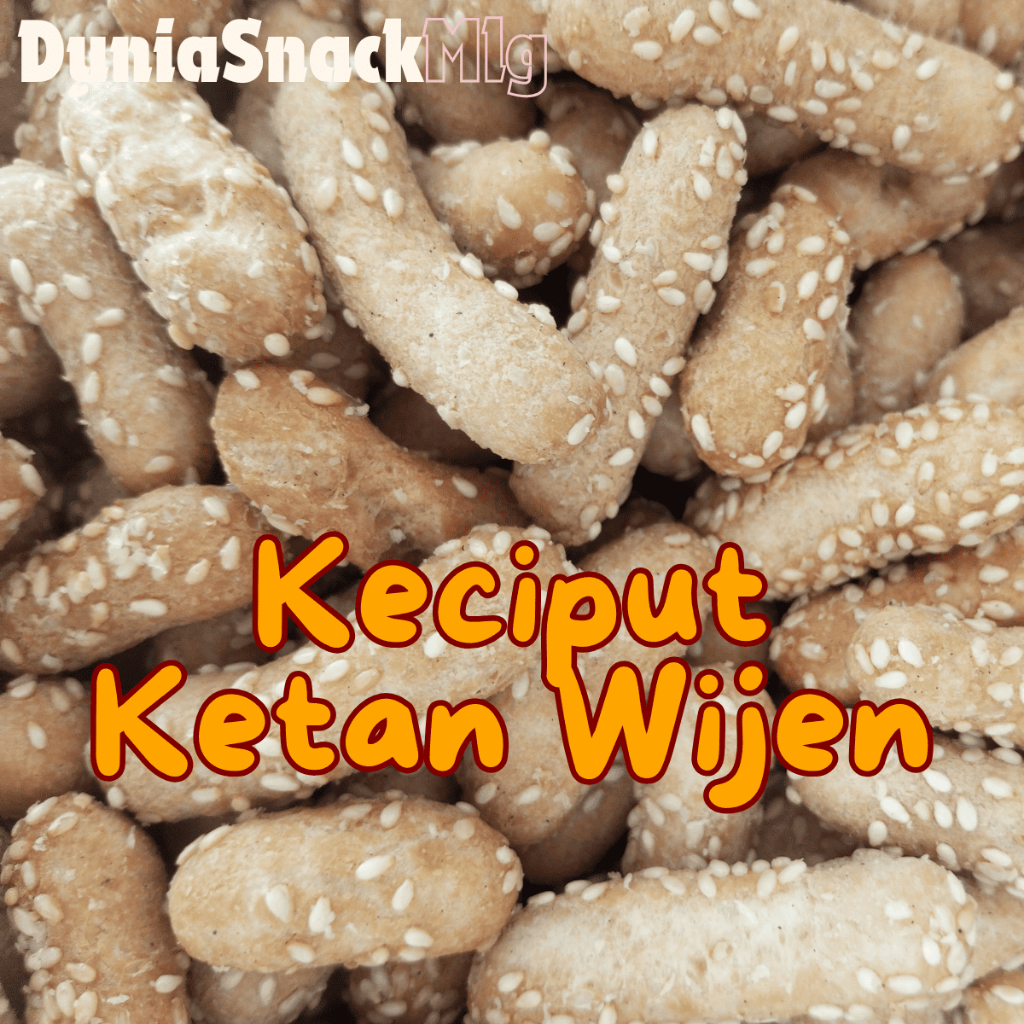 

Keciput Ketan Wijen Panjang [Cemilan Gurih Manis Renyah Jadul]