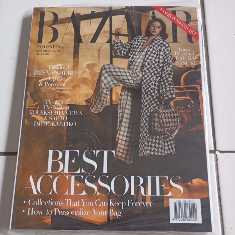 MAJALAH BAZAAR  INDONESIA OKTOBER 2019