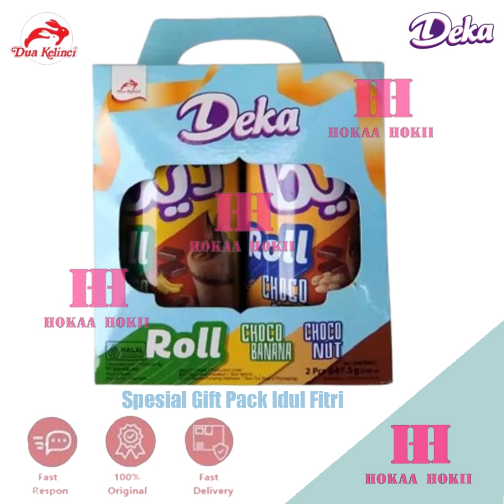 

Deka Wafer Roll Box Isi 2 Kaleng Choco Nut Choco Banana 175gr