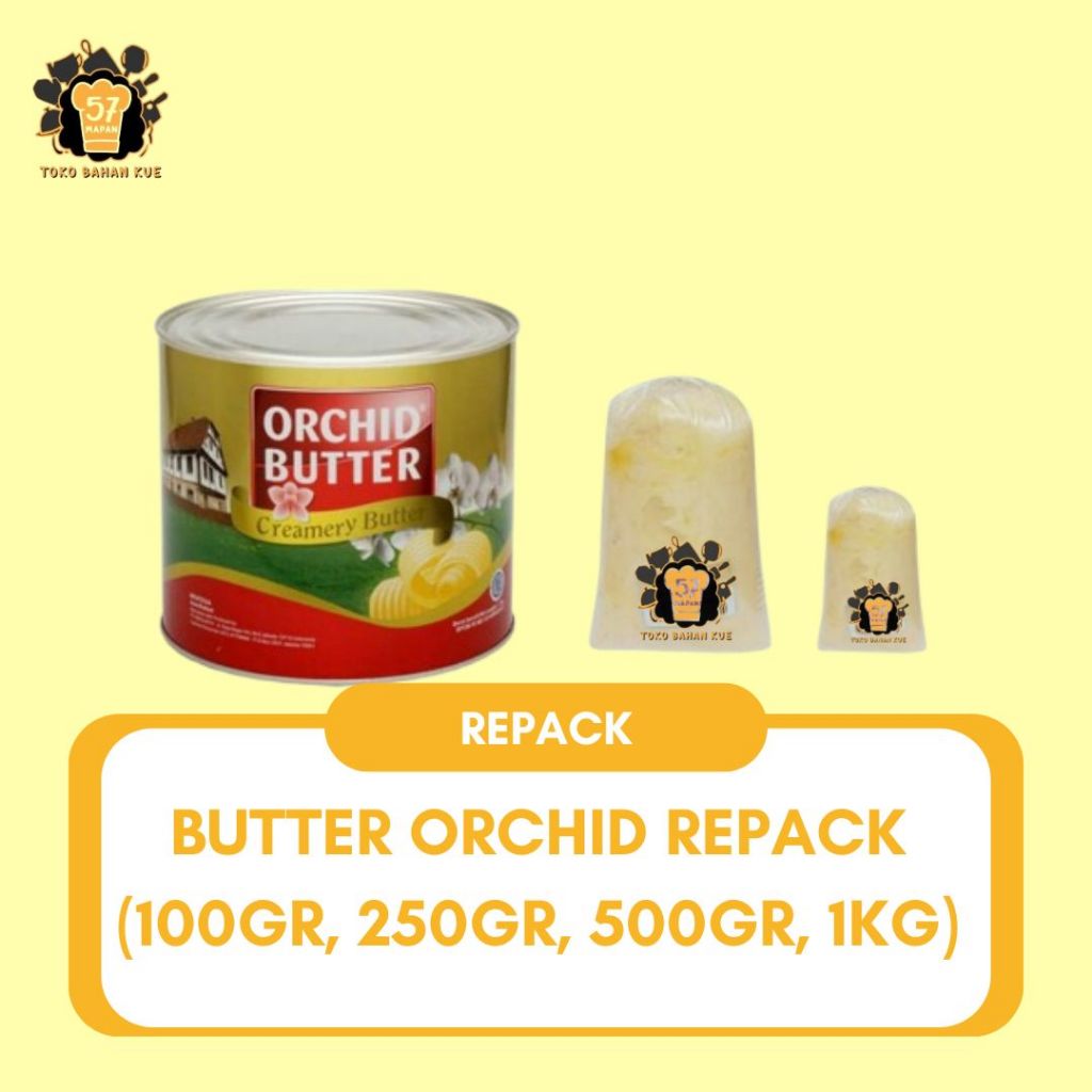 

BUTTER ORCHID REPACK 100GR, 250GR, 500GR