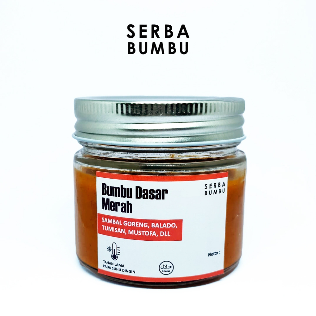 

Bumbu Dasar Merah 120 Gram - Bumbu Masak