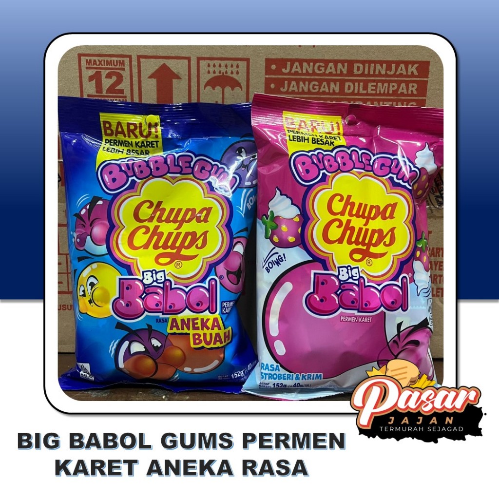 

Big Babol Gums Permen Karet Aneka Rasa Sak 152gr