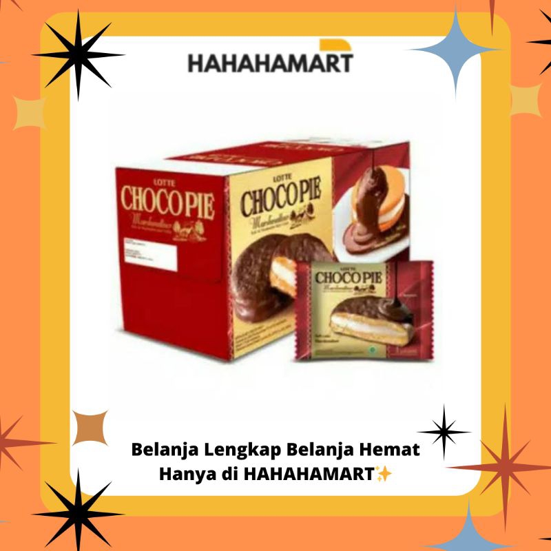 

CHOCO PIE (KEMASAN BESAR ) | HARGA TERMASUK 1 KARTON ISI 8 BOX | 1 BOX ISI 12PCS