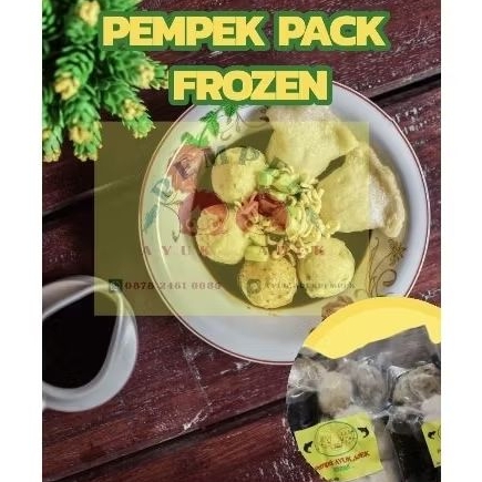 

Pempek FROZEN Pack isi 10 isi 5 Pempek Lenjer Telor Kulit Adaan
