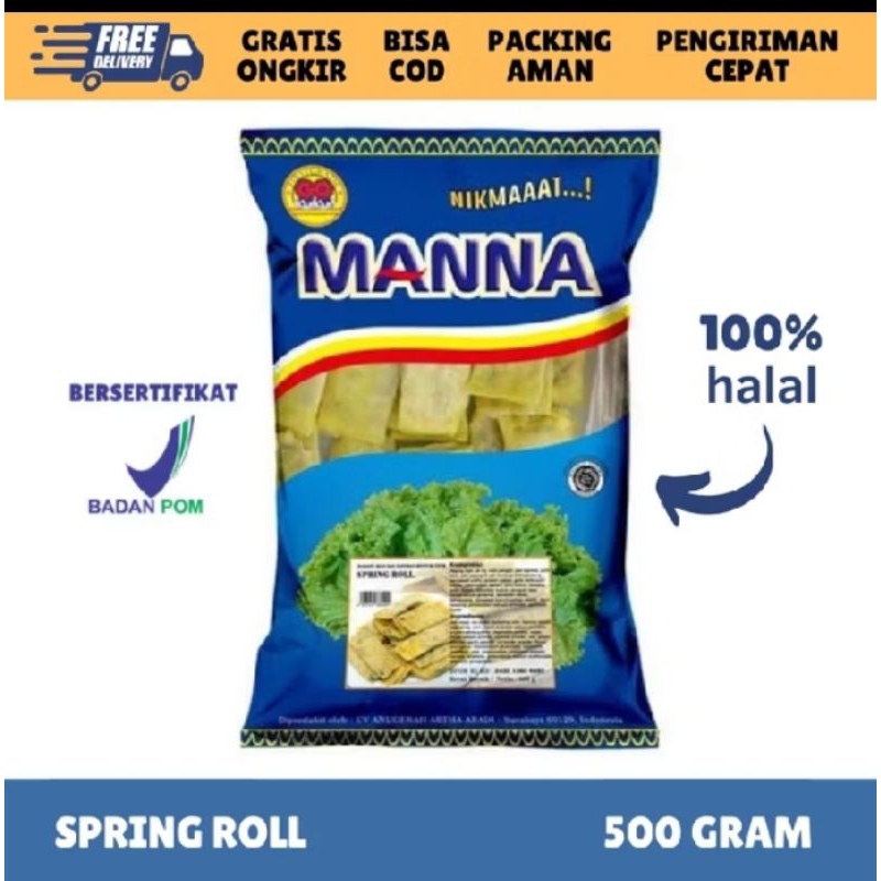 

MANNA SPRING ROLL 500GR