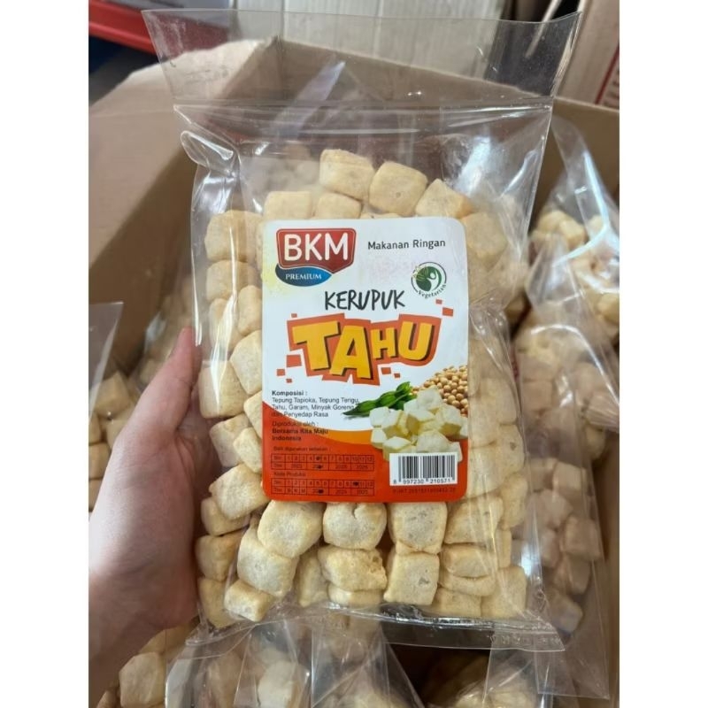 

BKM PREMIUM KERUPUK KERIPIK TAHU VEGETARIAN 125g