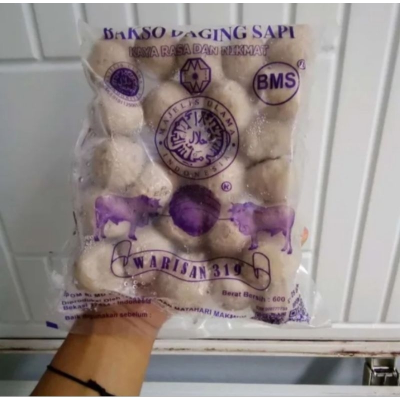 

BAKSO SAPI WARISAN BMS 319 ISI 25 BUTIR