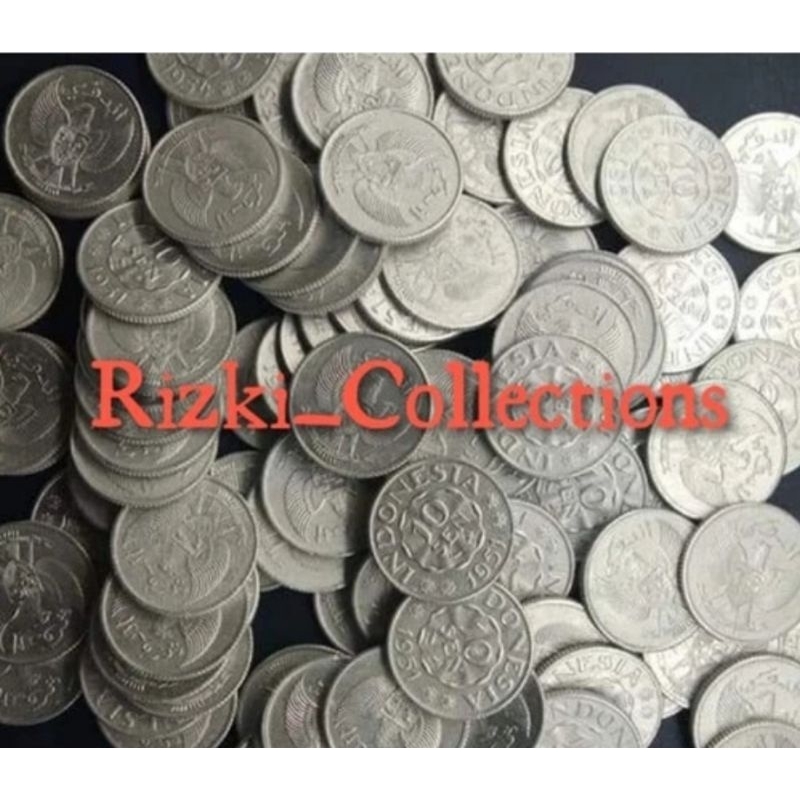 uangkuno koin 10 sen