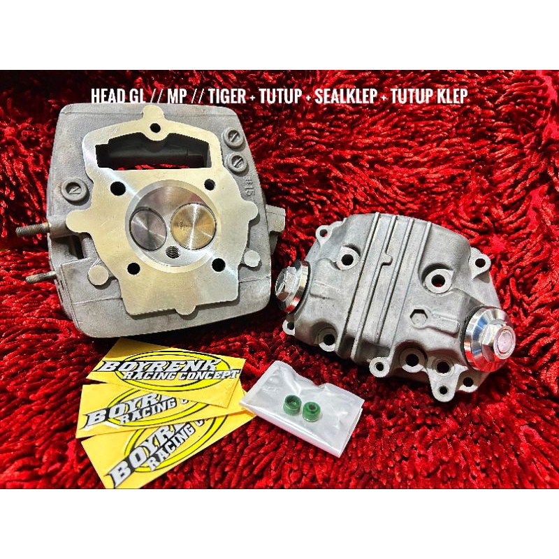 HEAD / KOP PNP GL/MP/TIGER KLEP 33/28 ~34/29~35/30 ~36/31 BOYRENK RACING