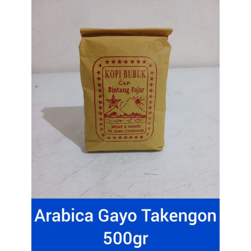 

Kopi Arabica Gayo Takengon Arabica Coffee (Biji/Bubuk) -500Gram