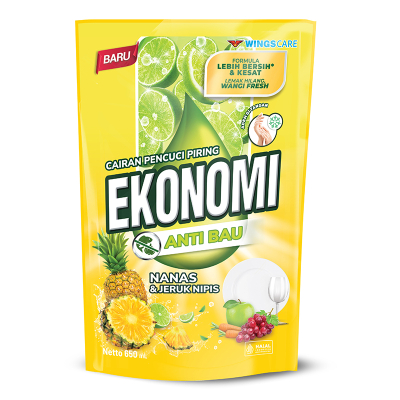 sabun cuci piring ekonomi nanas pouch 650