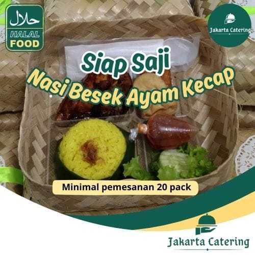 

PROMO Nasi Besek Siap Saji Ayam Panggang Nikmat Halal Enak Paling Murah Pas Untuk Acara