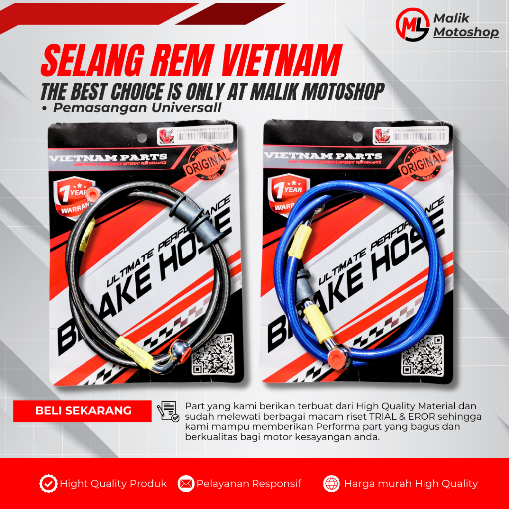SELANG REM 35INCH 90CM SELANG REM VARIO SELANG REM BEAT SELANG REM CBR SELANG REM CB SELANG REM GL
