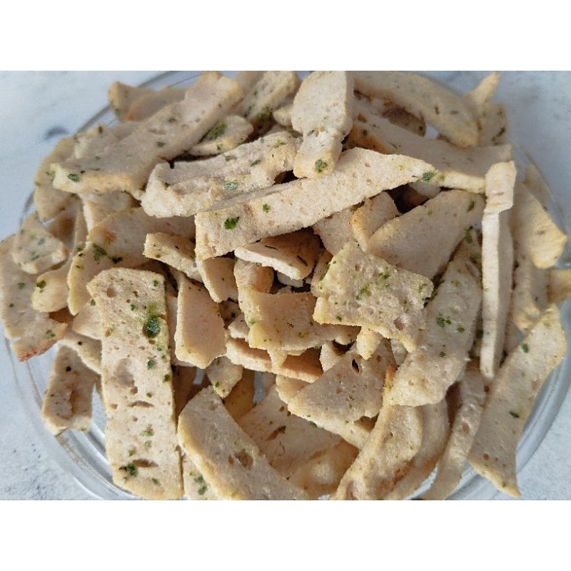 

Basreng original ekstra daun jeruk kemasan toples 200 gram