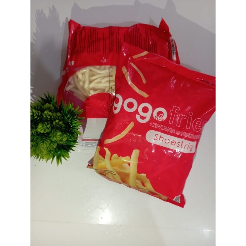 

Kentang Gogo Shoestering 1Kg / kentang frozen food