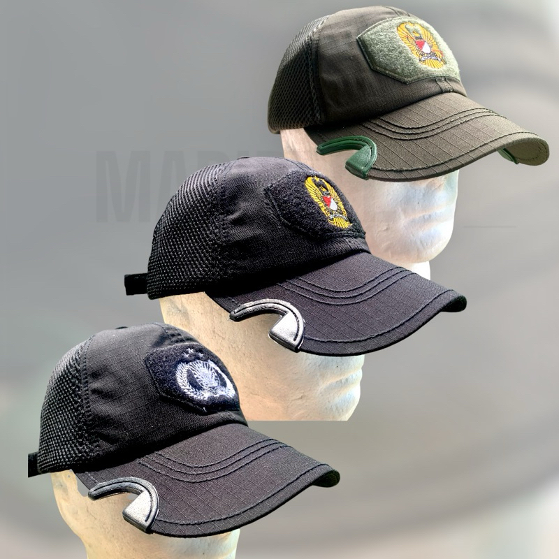 TOPI TACTICAL TNI - TOPI COAK TNI - TOPI TAKTIKAL TNI - TOPI EKA PAKSI - TOPI COAK POLISI - TOPI TAC