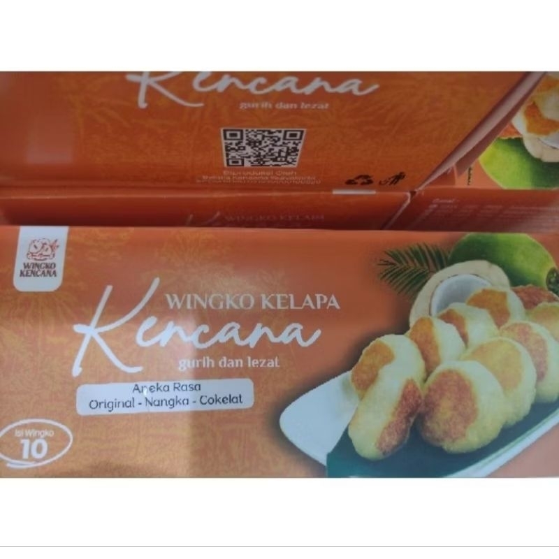 

Wingko Kencana Aneka Rasa (isi 10pcs)