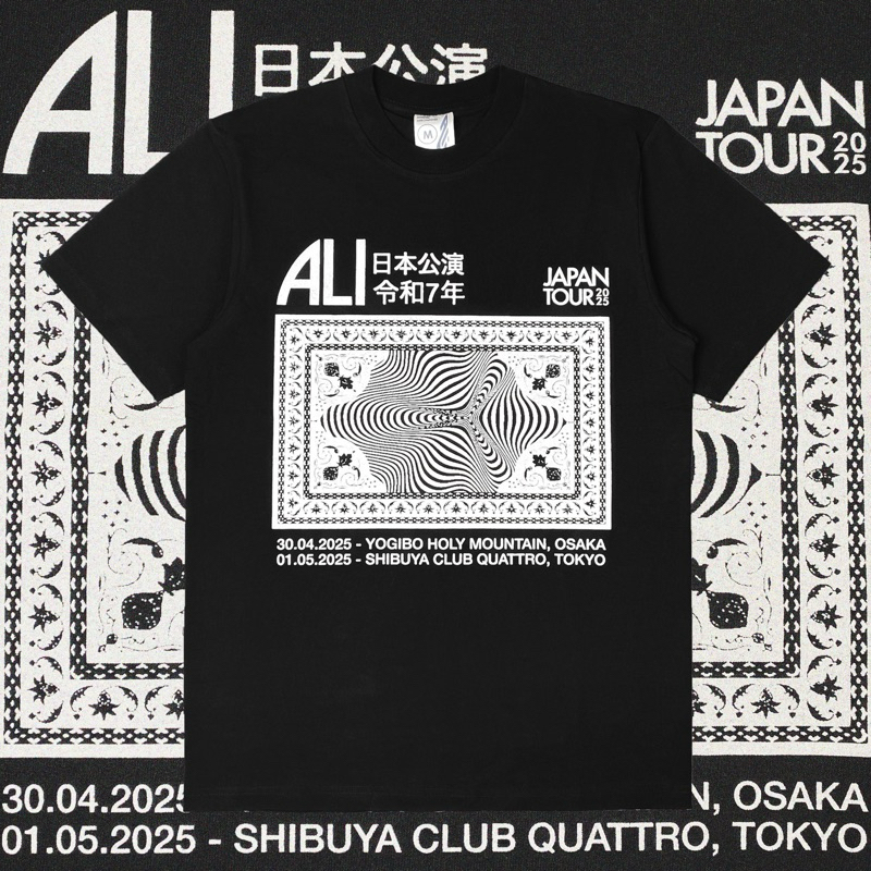 Ready Stock - Ali - Carpet Japan Tour 2025 | Tshirt (Hitam)