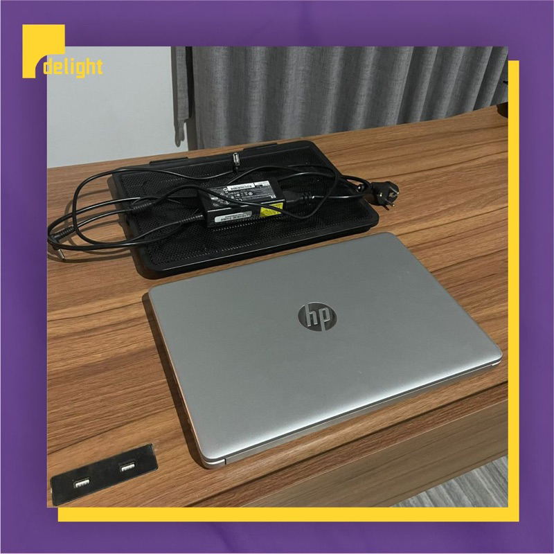 Laptop HP intel core i5-8250U(pemakaian pribadi beli baru di 8,2jt)