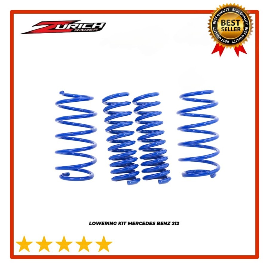 Per Ceper Mobil Mercedes Benz W212 Lowering Kit Hsr Spring Blue Mercedes Benz W212 2010-2016