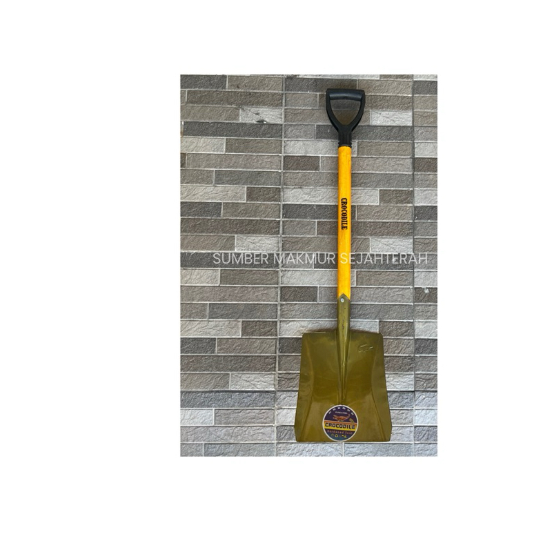 sekop crocodile rata tebal 1,2mm