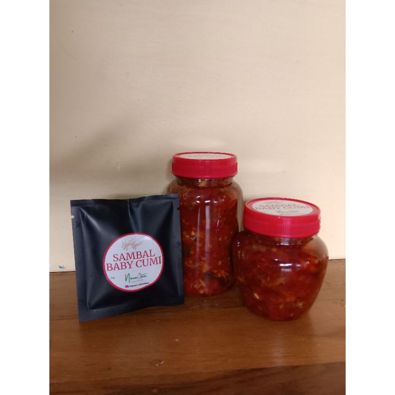 

Sambal Baby Cumi Premium 350gr
