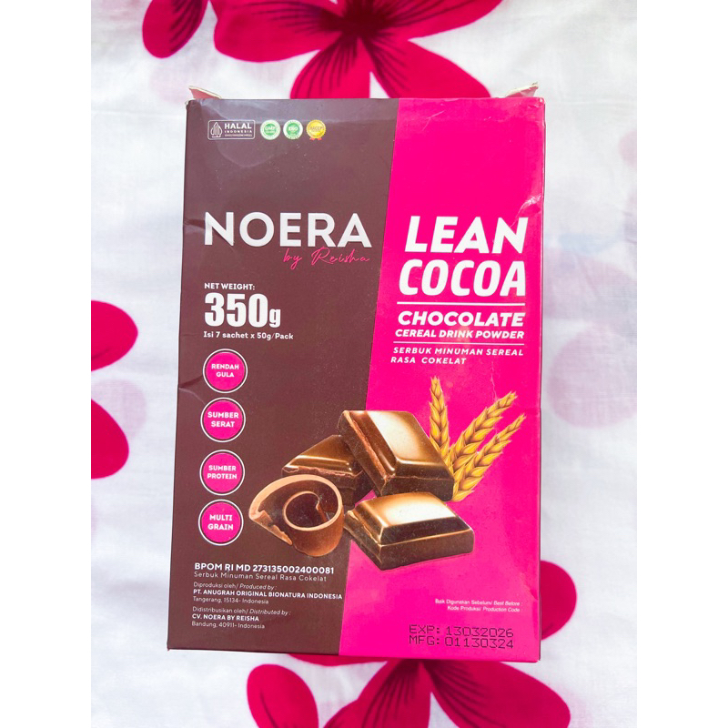 

NOERA by Reisha | Minuman Sereal Rasa Cokelat ISI 6 SACHET 100% ORIGINAL BAGUS TERMURAH