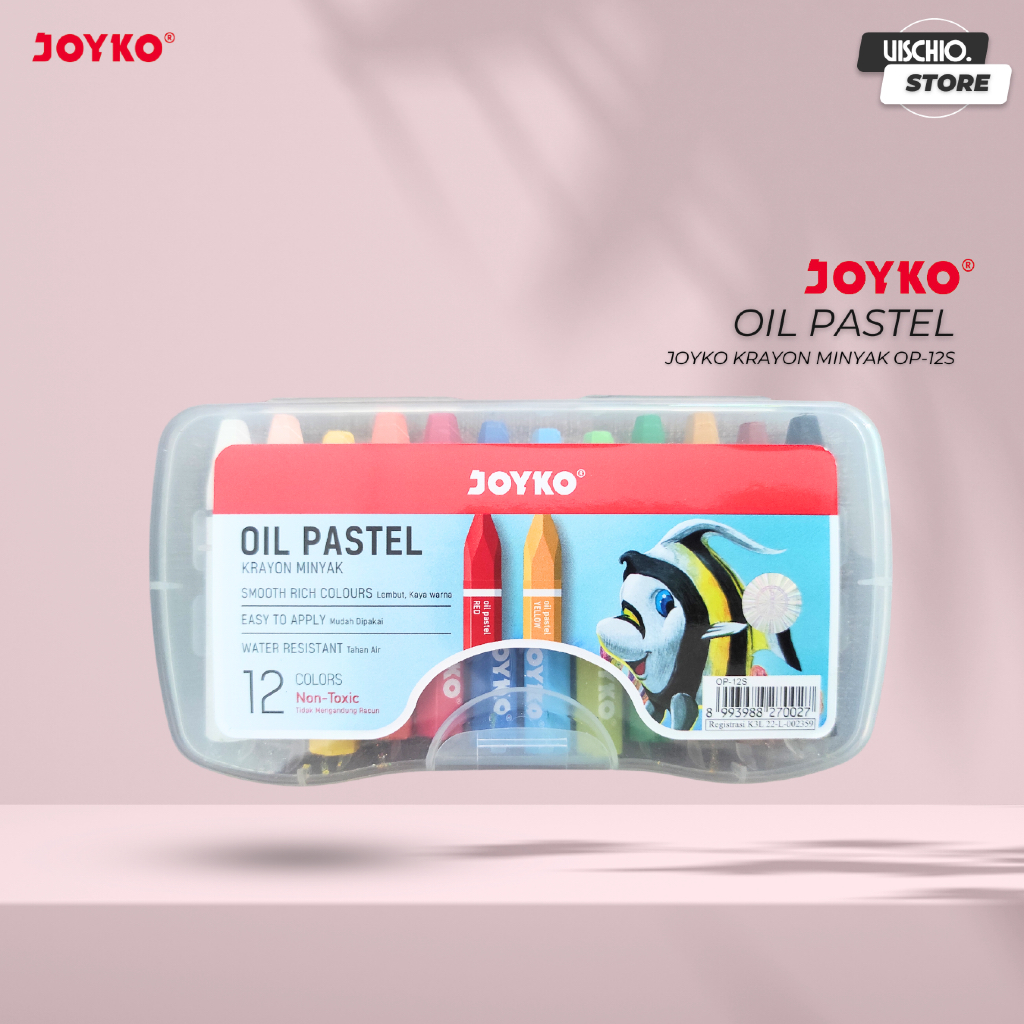 

JOYKO Oil Pastel Krayon Minyak OP-12S ( 12 Warna )