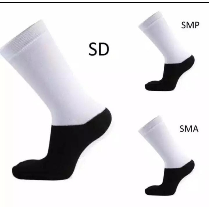 

6 pasang kaos kaki sekolah SD SMP SMA / kaos kaki pramuka SD SMP SMA
