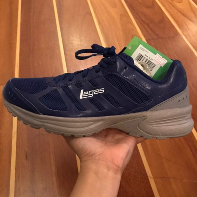 CUCI GUDANG SEPATU LEAGUE & LEGAS WARNA BIRU NAVY ORIGINAL 100%