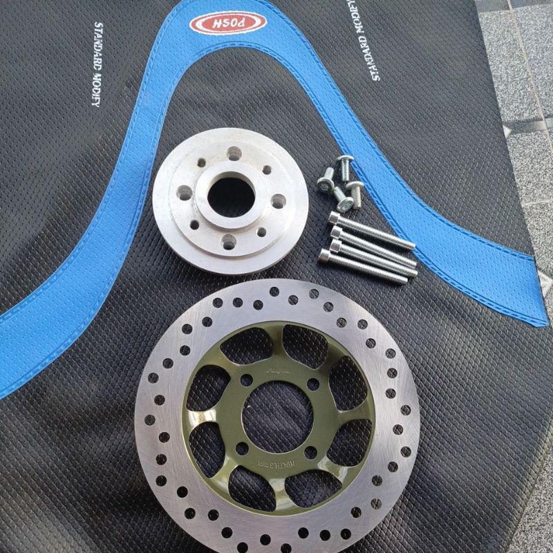 adaptor cakram belakang supra x 125 kharisma smash fiz r supra x110 pakai cakram depan kharisma