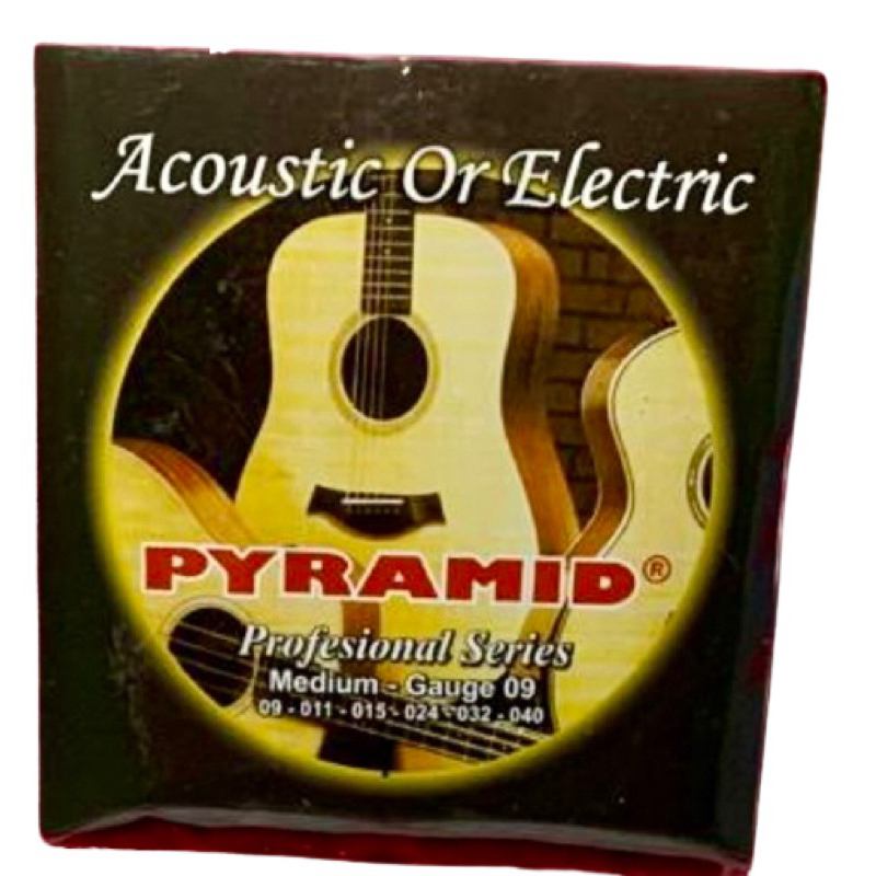 Senar gitar pyramid senar piramid akustik elektrik