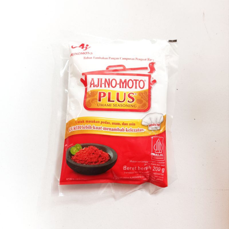 

MSG Ajinomoto Plus Penyedap Rasa Untuk Sambal 200g
