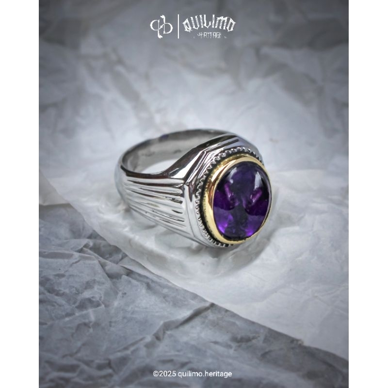 quilimo heritage | Ring monel ikat Koin