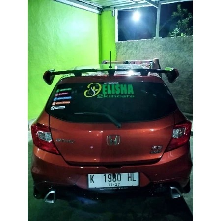 STIKER NAMA KACA BELAKANG/DEPAN MOBIL (DESAIN COSTUM) SEMUA MOBIL